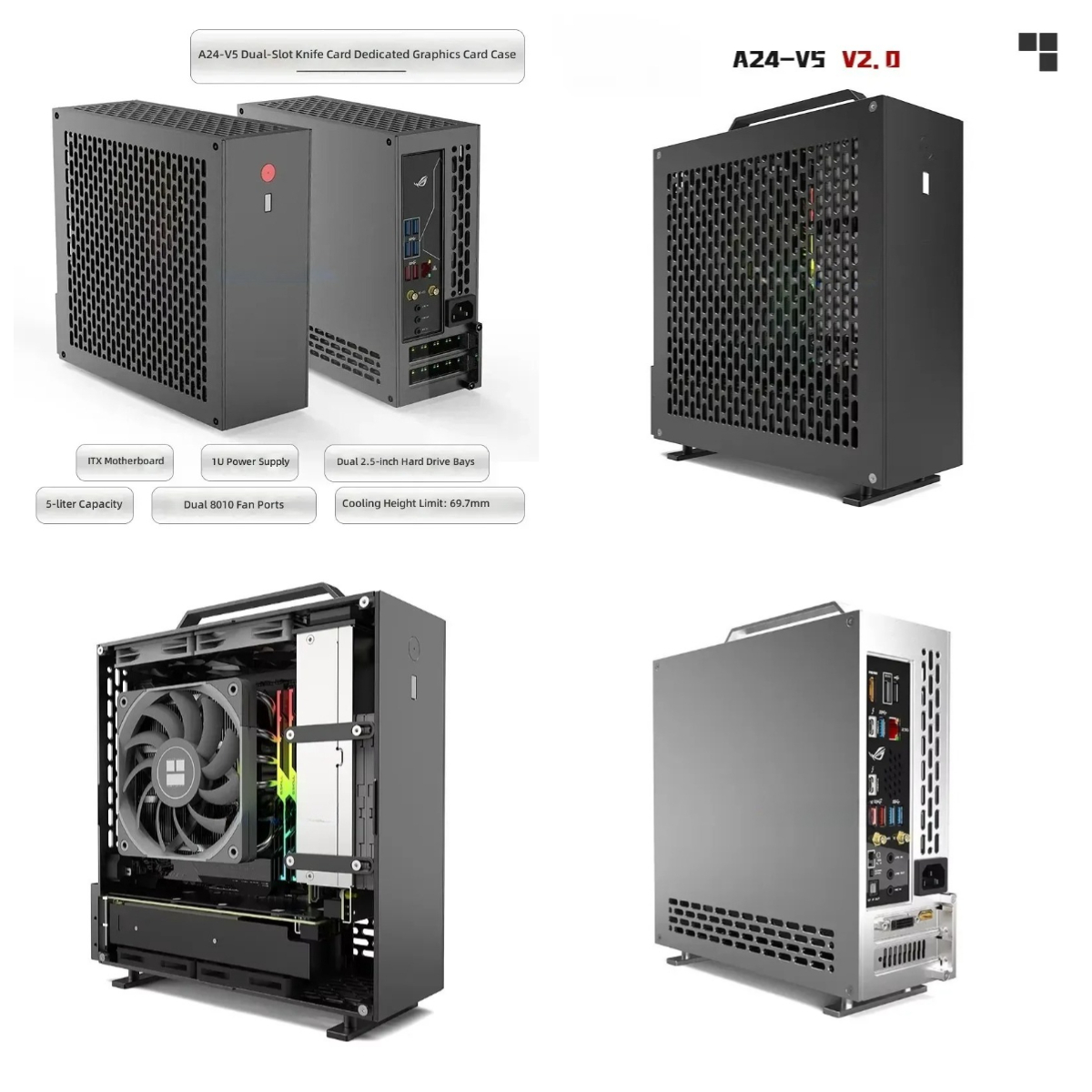 5 Litre Mini A24-V5 2.0 Dual S - Pc Power Supply recension och pris