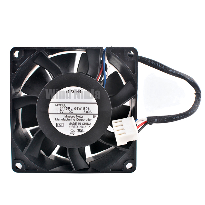 (2Pcs)  80mm Dual Ball Bearing - Server Power Supply recension och pris