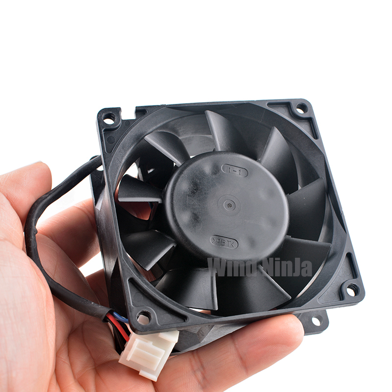 (2Pcs)  80mm Dual Ball Bearing - Server Power Supply recension och pris
