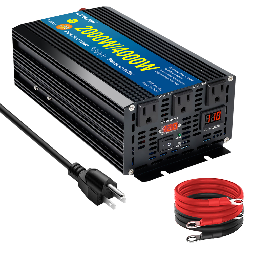 LVYUAN 1500W Inverter with UPS - Power Supply 12V recension och pris