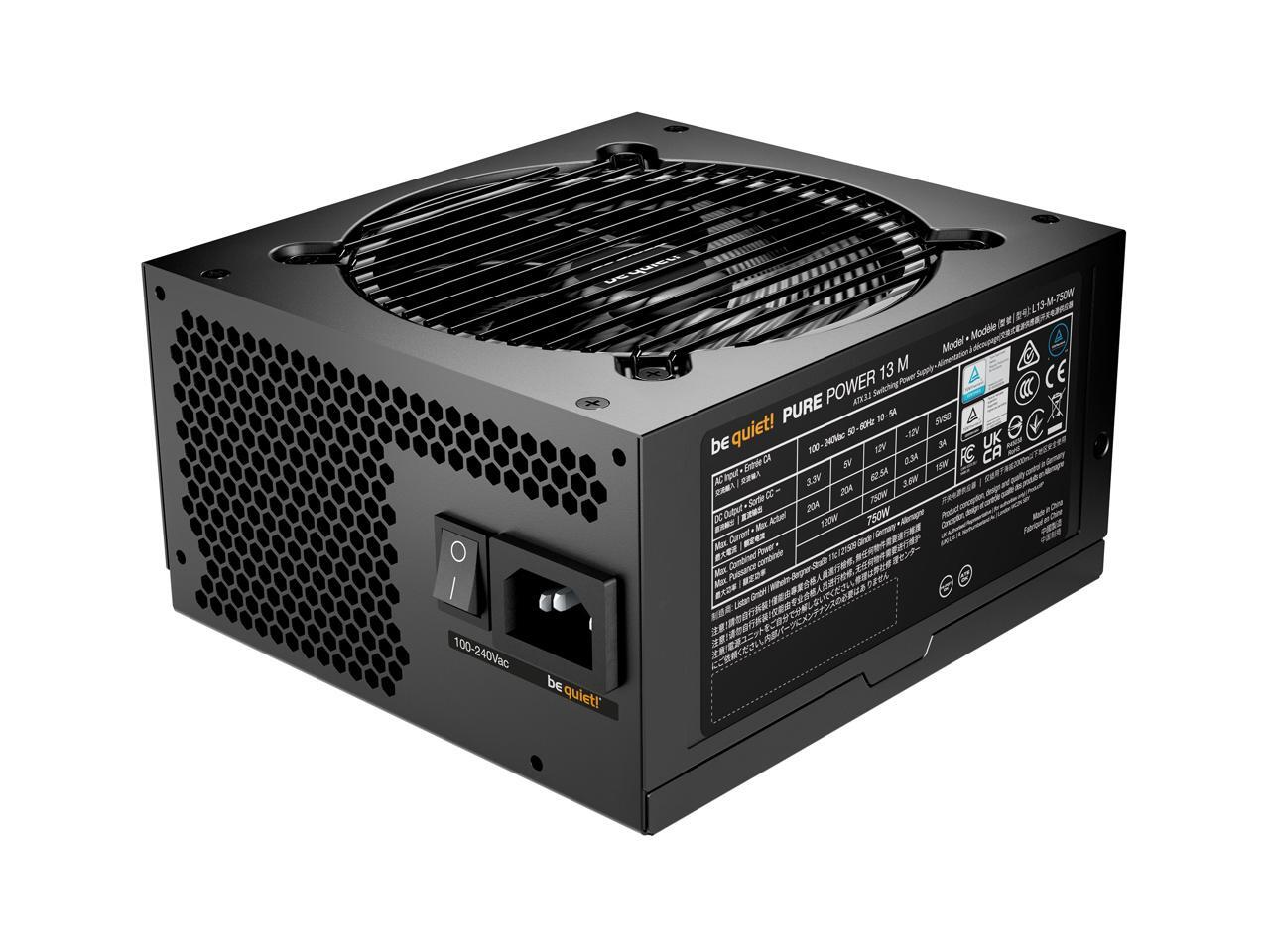 be quiet! Pure Power 13 M 750W - Power Supply 750W recension och pris