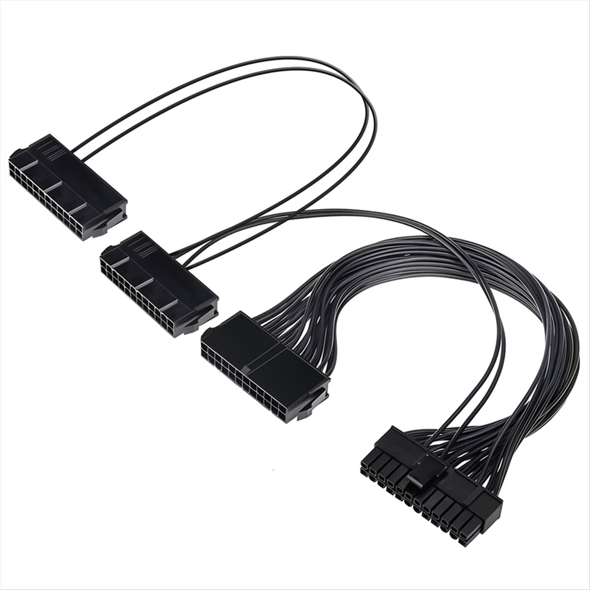【A19R】ATX 24 Pin Male 1 to 3 P - Psu Computer recension och pris